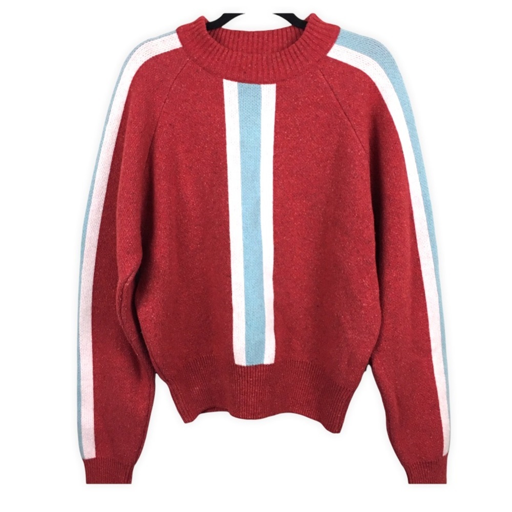 Valentine Witmeur Lab Cashmere Blend Red Sweater